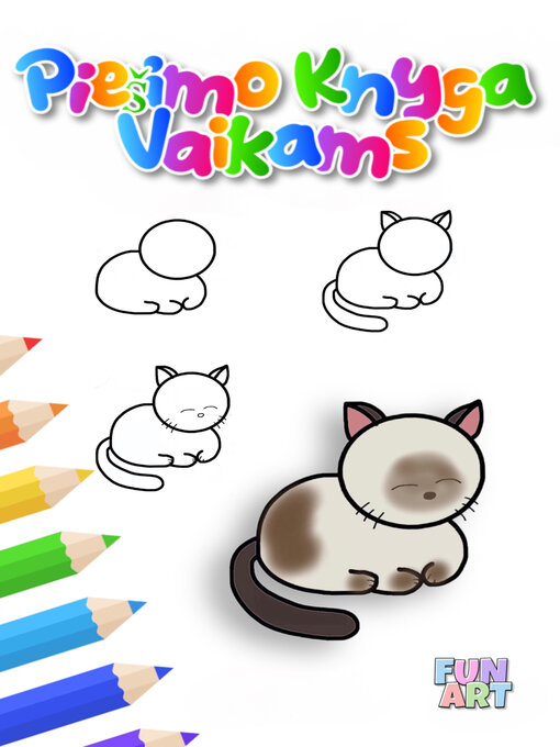 Title details for Piešimo Knyga Vaikams by Fun Art - Available